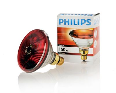 IR-Therapielampe Infraphil, Org. PHILIPS, 150 Watt