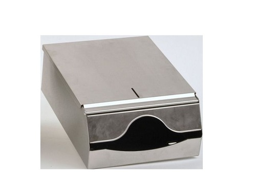 Falthandtuch-Spender Edelstahl