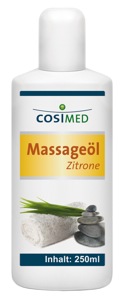 cosiMed Massageöl Zitrone, 250-ml