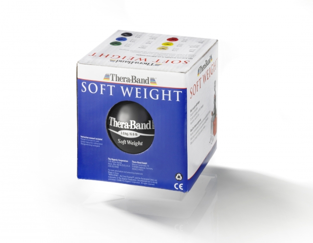 Thera-Band® Soft Weight, schwarz, 3,0-kg
