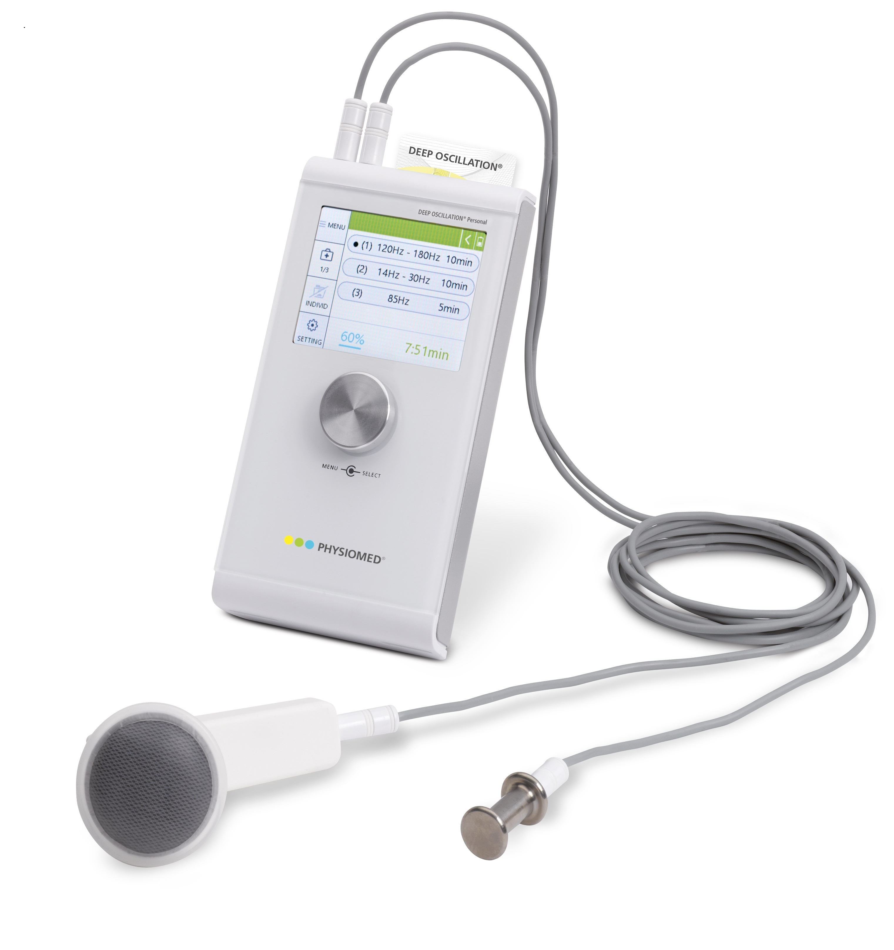 Deep Oscillation Personal HOME mit Therapiekarte Lipödem inkl. Standardzubehör