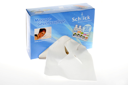 Einmal Nasenschlitz-Tücher (Airlaid-Qualität 57-g) in der Spenderbox, 30 x 21 cm  (PE = 100 St.)