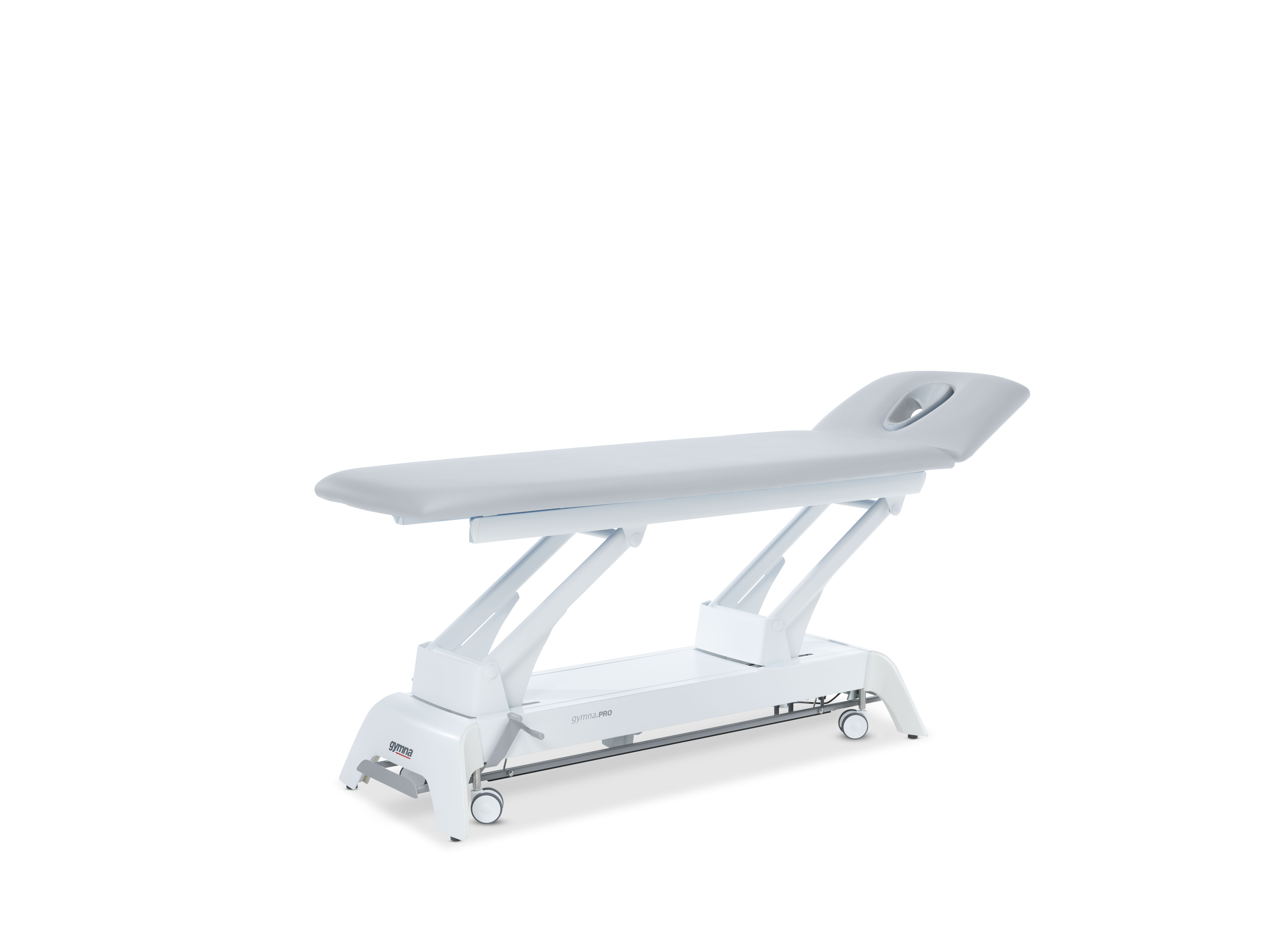Behandlungsliege Gymna.PRO - D2 mit i-control, 1-tlg.Kopfteil - Burgundy