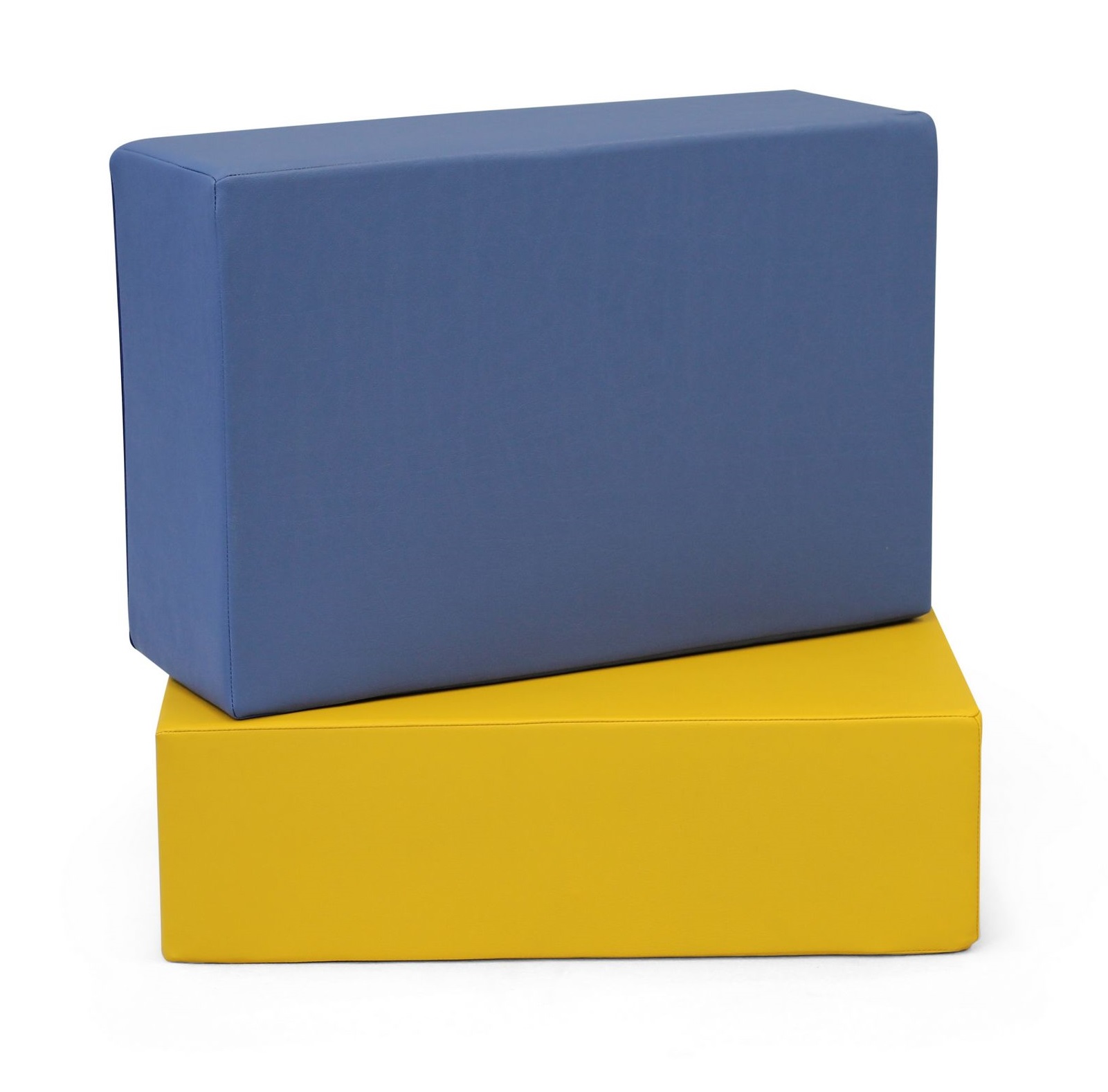 Positurrechteck 60 x 40 x 30 cm, Kunstlederbezug (Farbauswahl siehe Farbtafel)