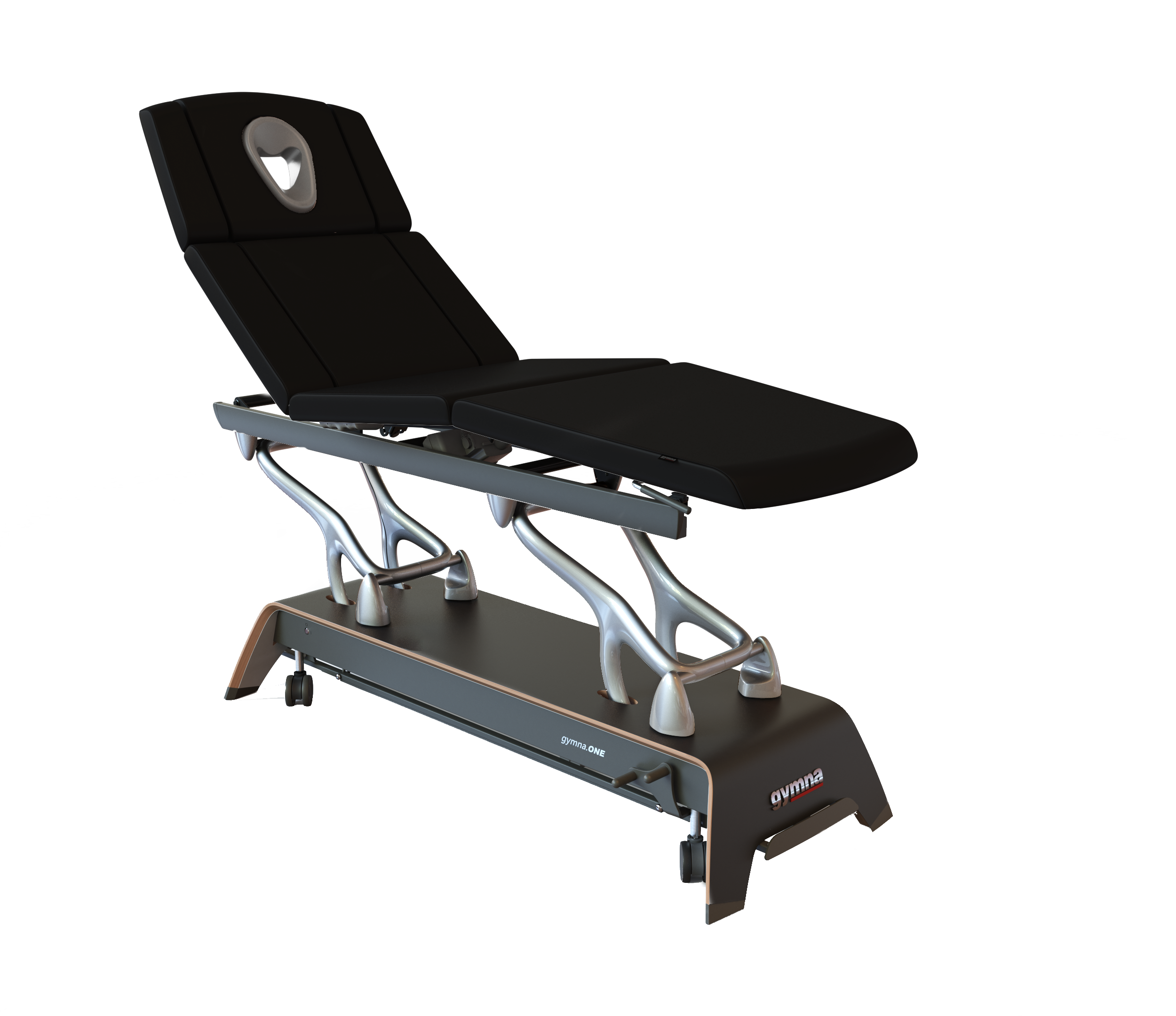 4-teilige Behandlungsliege Gymna.ONE - Q8 - Model 2024 - Ash Black
