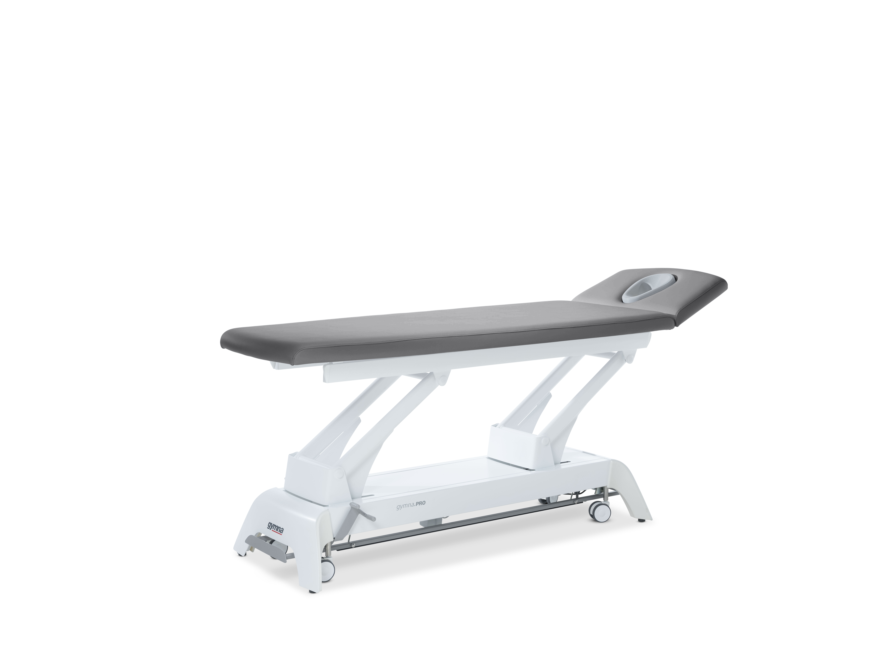 Behandlungsliege Gymna.PRO - D2 mit i-control, 1-tlg.Kopfteil - Burgundy