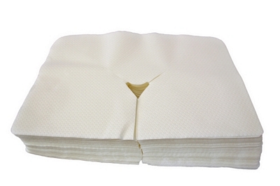 Einmal Nasenschlitz-Tücher, 40 x 30 cm  (PE = 100 St.)