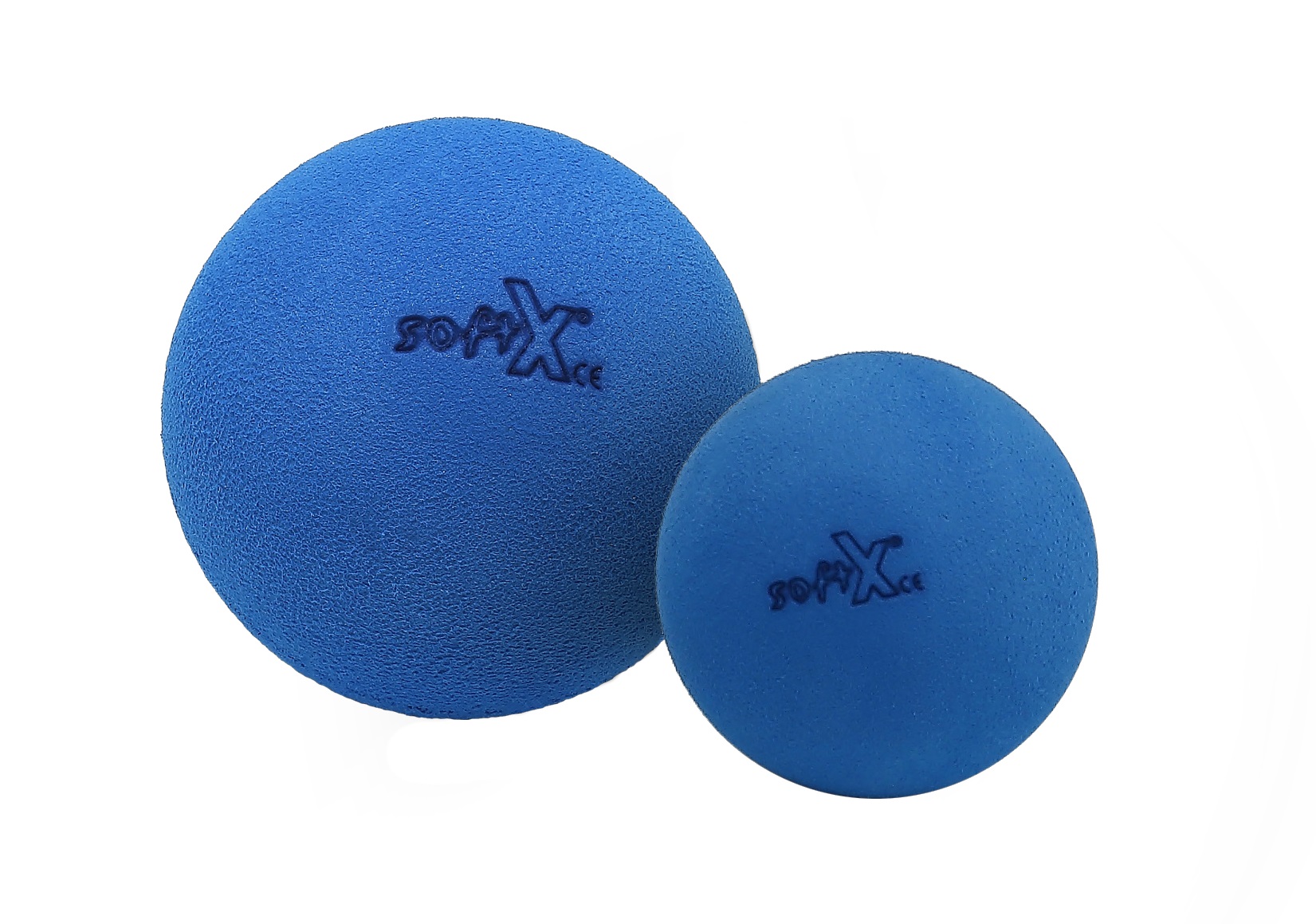 SoftX® Faszien-Set Kugel, Faszien-Kugel 65 & 90, Farbe blau