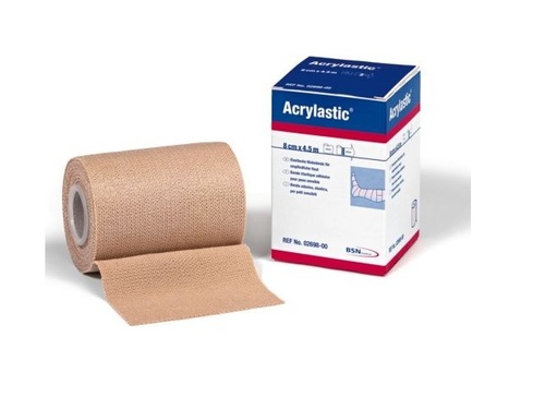Acrylastic®, längselastische Klebebinde, Maße 6 x 2,5 cm
