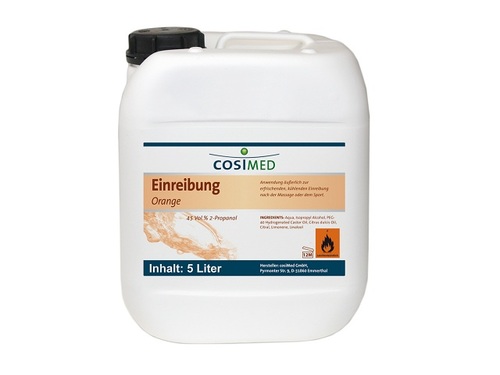 cosiMed Orangen-Einreibung 45% IPA, 5-l