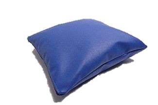 Kopfkissen, 45 x 35 x 9 cm, Kunstlederbezug (Farbauswahl siehe Farbtafel) mit 4 möglichen Füllungen