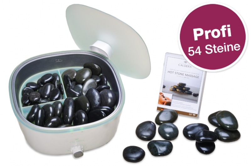 Caldera Hot Stone Massage Profi Set
