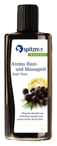Spitzner® Aroma Haut- und Massageöl, Acai-Yuzu, 190-ml