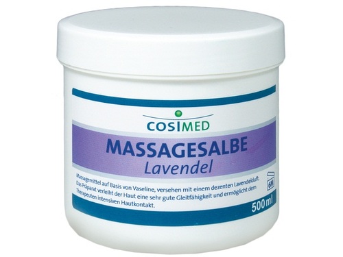 cosiMed Massagesalbe Lavendel, 500-ml Schraubdose