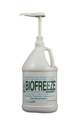 Biofreeze® - Schmerzlinderndes Gel, Spender, 3,84 Liter - Artikel NICHT mehr lieferbar!