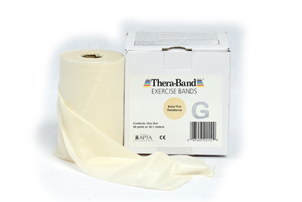 Thera-Band® Vorratsrolle 45,5 m x 13,8 cm, beige = extra dünn