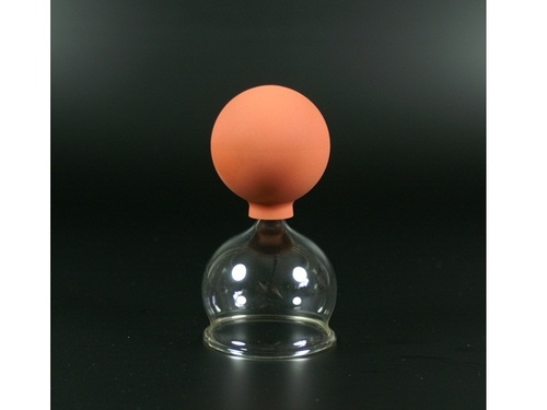 Schröpfglas mit Olive und Ball Ø 6,0 cm