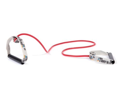 Thera-Band® Bodytrainer Tubing mit Griffen 1,4 m, rot