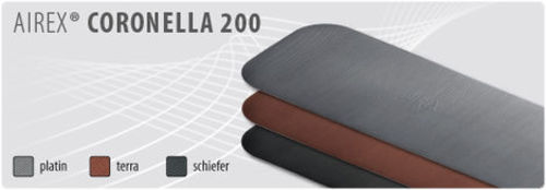 AIREX Gymnastikmatte Coronella 200, Format 200 x 60 x 1,5 cm