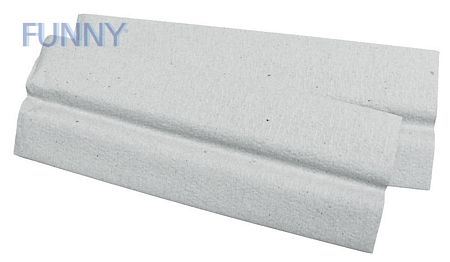 Papierhandtücher aus 100% Recyclingpapier 'Quicky®', 25 x 31 cm, C-Falz, 4.000 Stück, 1-lagig, hellgrau