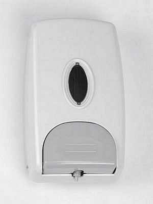 Seifenspender 'Quicky®', weiß, nachfüllbar, Inhalt 1.000-ml (ohne Inhalt)