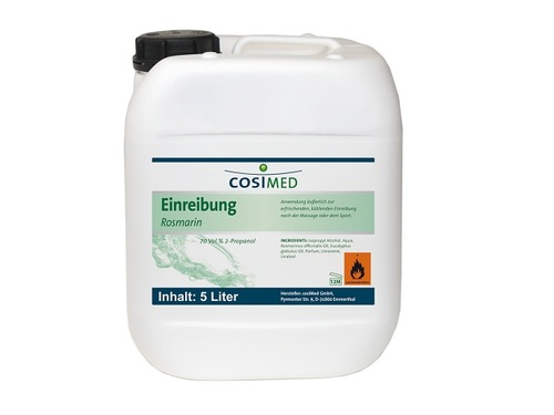 cosiMed Rosmarin-Einreibung 70% IPA, 5-l