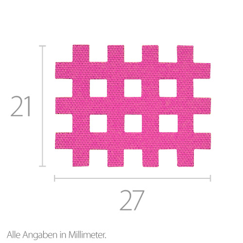 Gatapex Akupunktur-Pflaster klein, Maße 2,1 x 2,7 cm, (PE = 160 St.) in 4 verschiedenen Farben