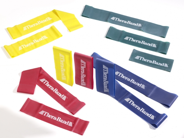 Thera-Band® Loop, Ø 13 cm, 7,60 x 20,50 cm, gelb - leicht