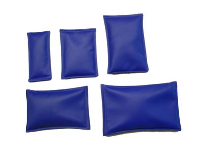 Sandsack 2-fach vernäht, 500-g, Kunstlederbezug