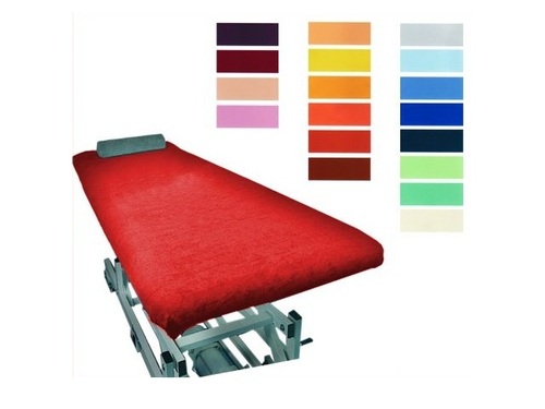 Spanntücher Frottee-Stretch MIT Nasenschlitz, 85 x 195 cm, 220 g/qm