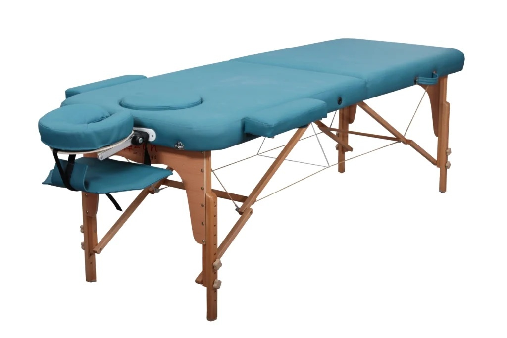 Holz Koffer-Massagebank in 6 verschiedenen Farben