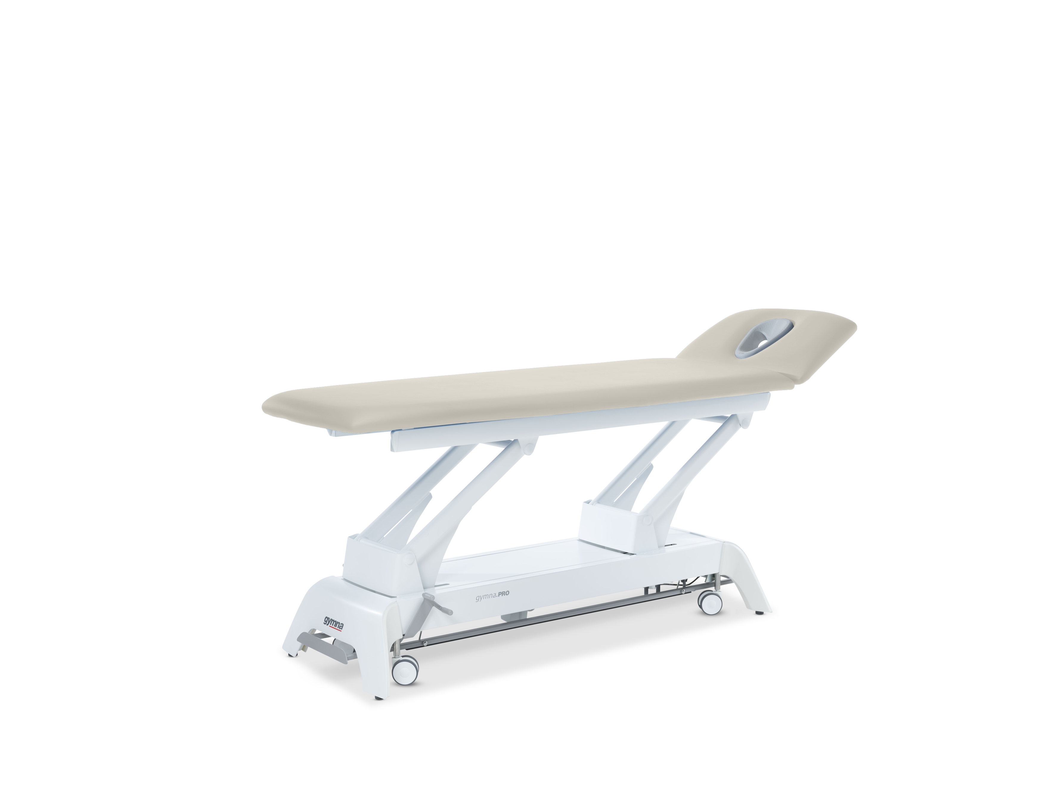 Behandlungsliege Gymna.PRO - D2 mit i-control, 1-tlg.Kopfteil - Burgundy