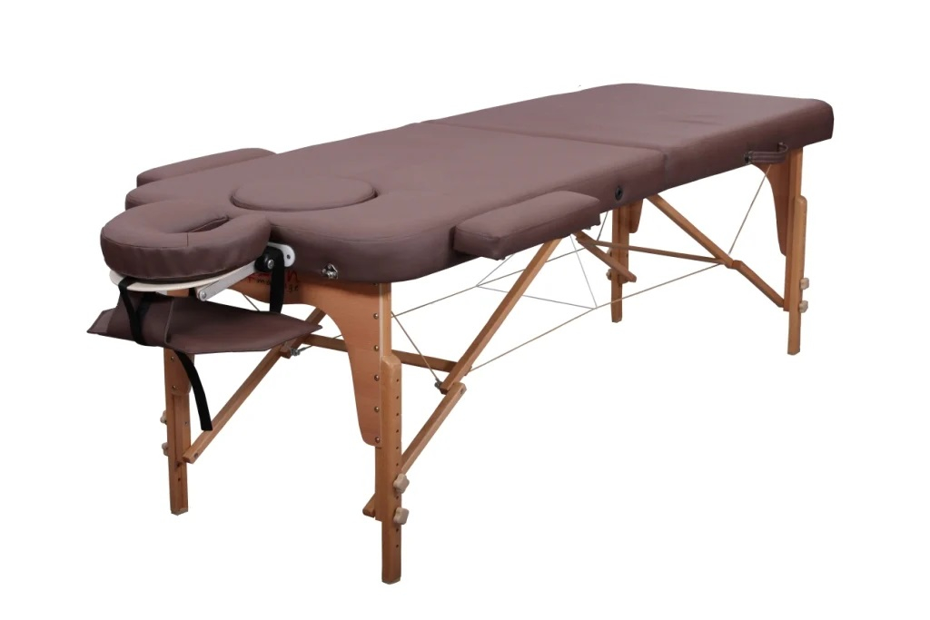 Holz Koffer-Massagebank in 6 verschiedenen Farben