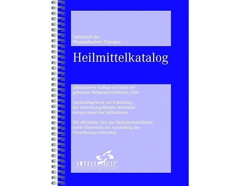Heilmittelkatalog Physikalische Therapie