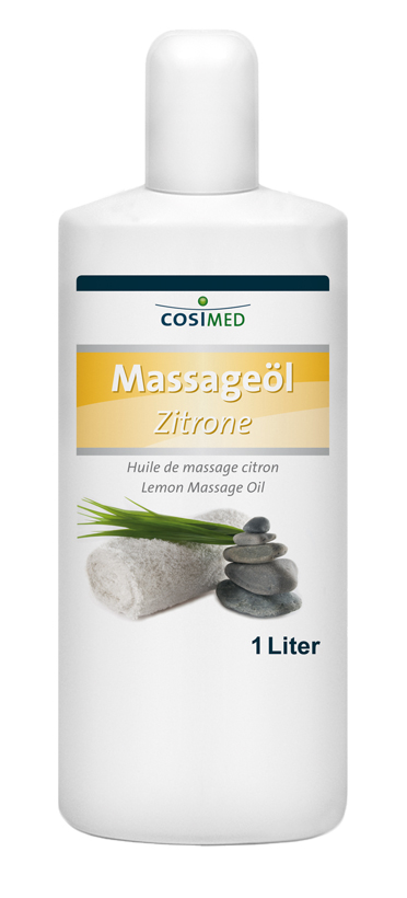cosiMed Massageöl Zitrone, 1-l