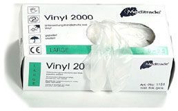 Zubehör für Deep Oscillation Personal, Hivamat oder Evident: Spezial-Handschuhe Größe L (PE = 100 Stück)