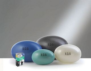 Pezzi Maxafe Eggball Ø 55 cm, metallic-blau, im Deko-Karton mit Übungsanleitung