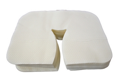 Einmal Nasenschlitz-Tücher, 35 x 28 cm  (PE = 100 St.)