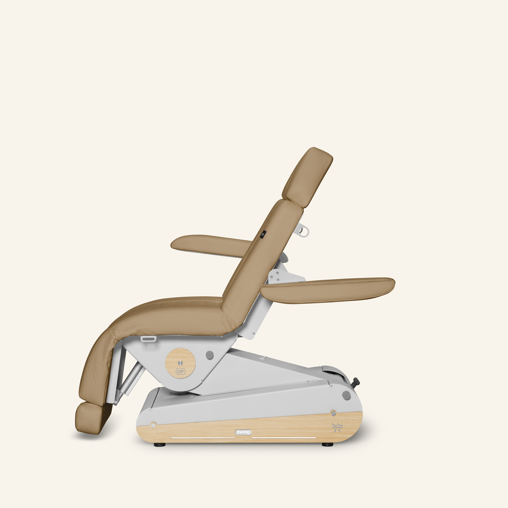 Naggura Swop B4 Grand Relax Beauty inkl. Polsterheizung, Polster weiss, anthrazit oder braun
