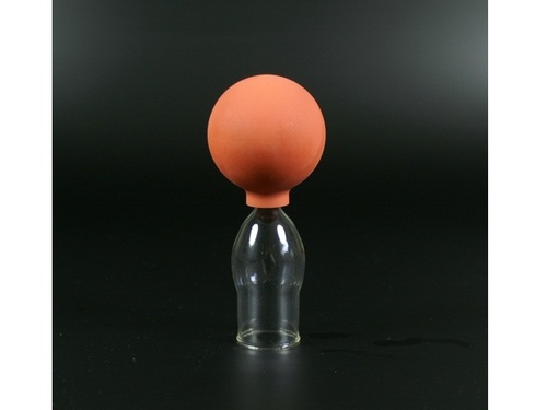 Schröpfglas mit Olive und Ball Ø 2,0 cm