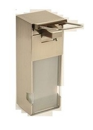 Armhebel-Dosierspender Kunststoff 1.000-ml, Farbe chrom - Artikel aktuell NICHT lieferbar!