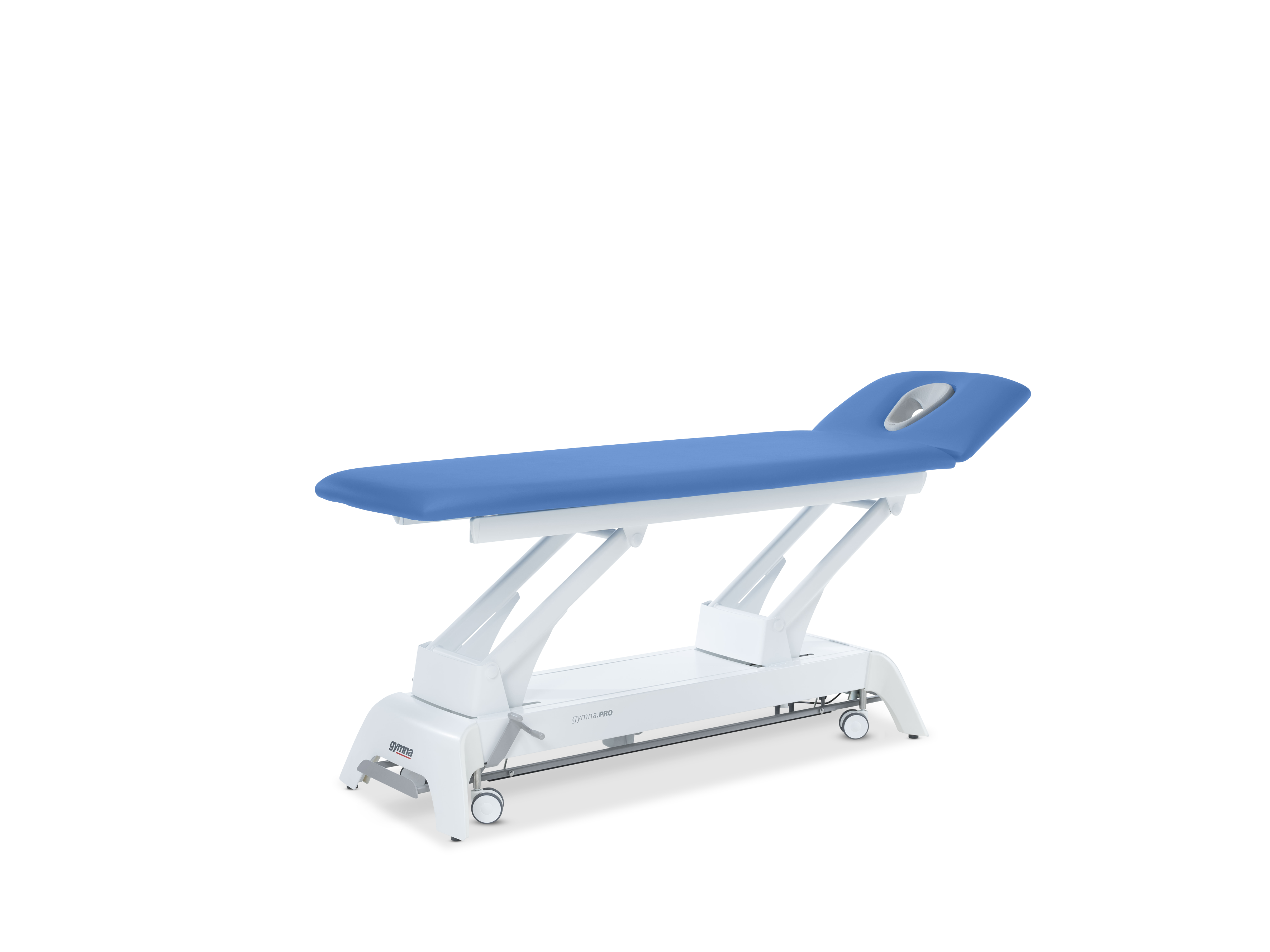 Behandlungsliege Gymna.PRO - D2 mit i-control, 1-tlg.Kopfteil - Burgundy
