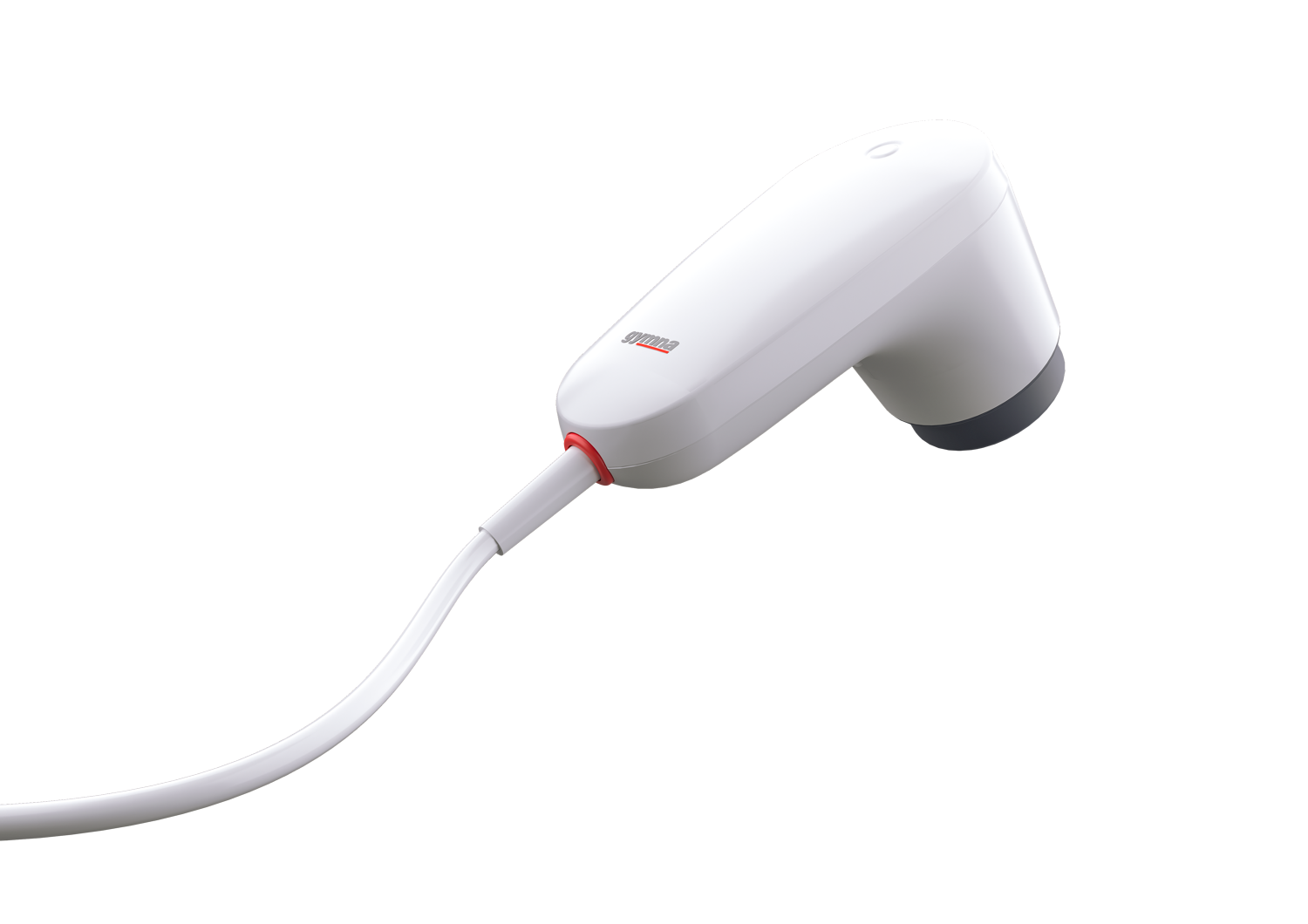 Gymna Ultrasound compact mit eingebautem Li-Ionen-Akku, großem Standard-Ultraschallkopf, eigenständigem Ultraschallkopfhalter, medizinischem Netzteil und Kontaktgel (200 ml)