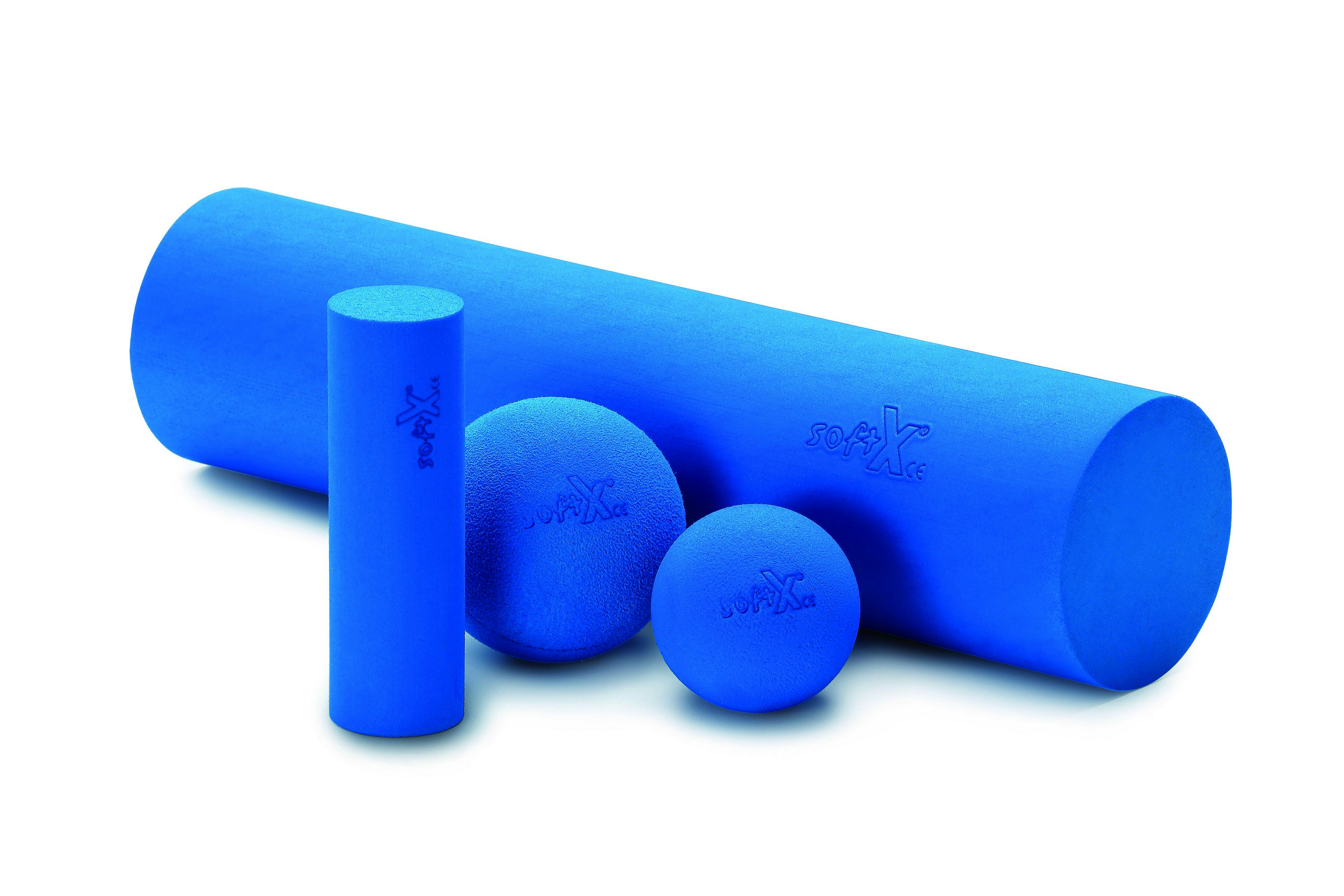 SoftX® Faszien-Set Pro, Faszien-Kugel 65 & 90 sowie Faszien-Rolle 50 & 95