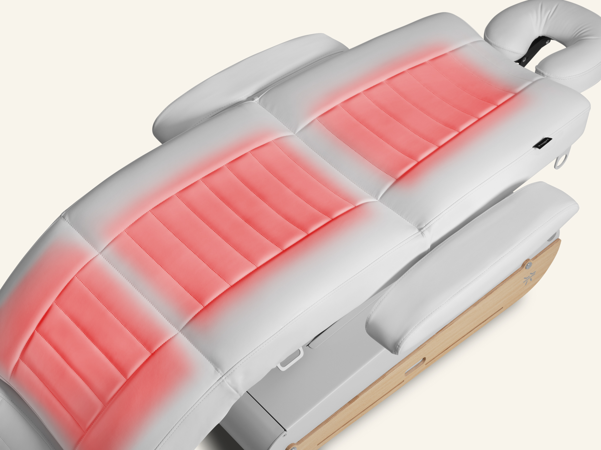 Naggura Swop B4 Grand Relax Beauty inkl. Polsterheizung, Polster weiss, anthrazit oder braun