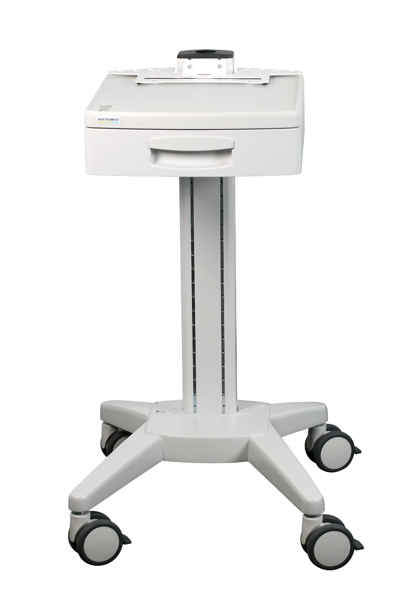 MAG-Expert mit Zylinder Ø 60 cm und Therapieliege (optional mit Spezial Gerätewagen)