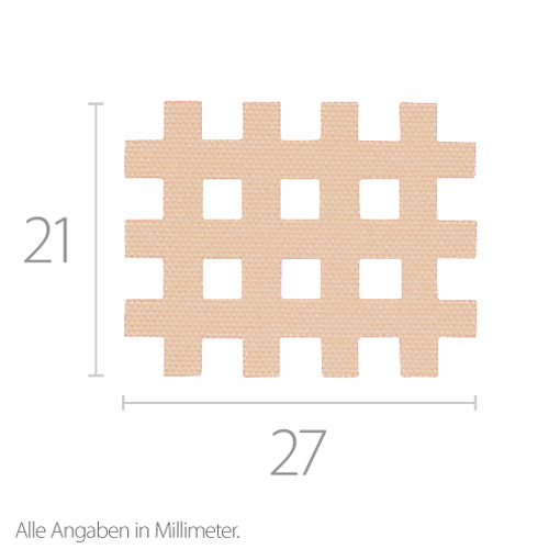 Gatapex Akupunktur-Pflaster klein, Maße 2,1 x 2,7 cm, (PE = 160 St.) in 4 verschiedenen Farben