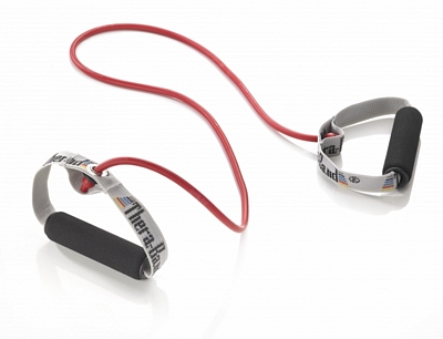 Thera-Band® Bodytrainer Tubing mit Griffen 1,4 m, rot