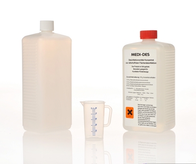 cosiMed 'MEDI-DES' Konzentrat zur alkoholfreien Flächendesinfektion, 1-l (Artikel NICHT mehr lieferbar!)