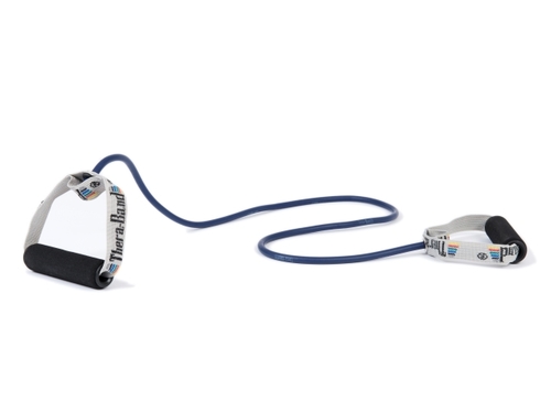 Thera-Band® Bodytrainer Tubing mit Griffen 1,4 m, blau